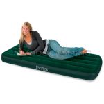 Colchon Inflable Intex 1 Plaza con Inflador de Pie Incorporado